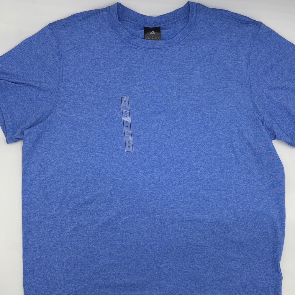 Adidas D4T Everyday Tee in Blue Fusion/White
